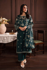BATIK LAWN LUXURY UNSTITCHED EMB 3PC