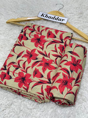 Khaddar All Over Printed 2pc D-28