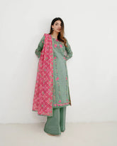 ZAIB HEAVY EMBROIDERED LAWN D-3
