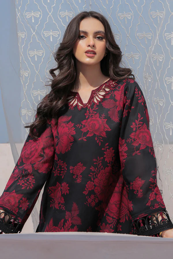 BAROQUE Luxury Lawn With Heavy Embroidery D-5