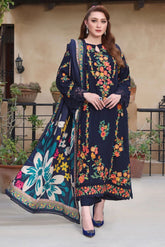 ANEELAS LAWN UNSTITCHED EMB 3PC