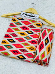Khaddar All Over Printed 2pc D-66