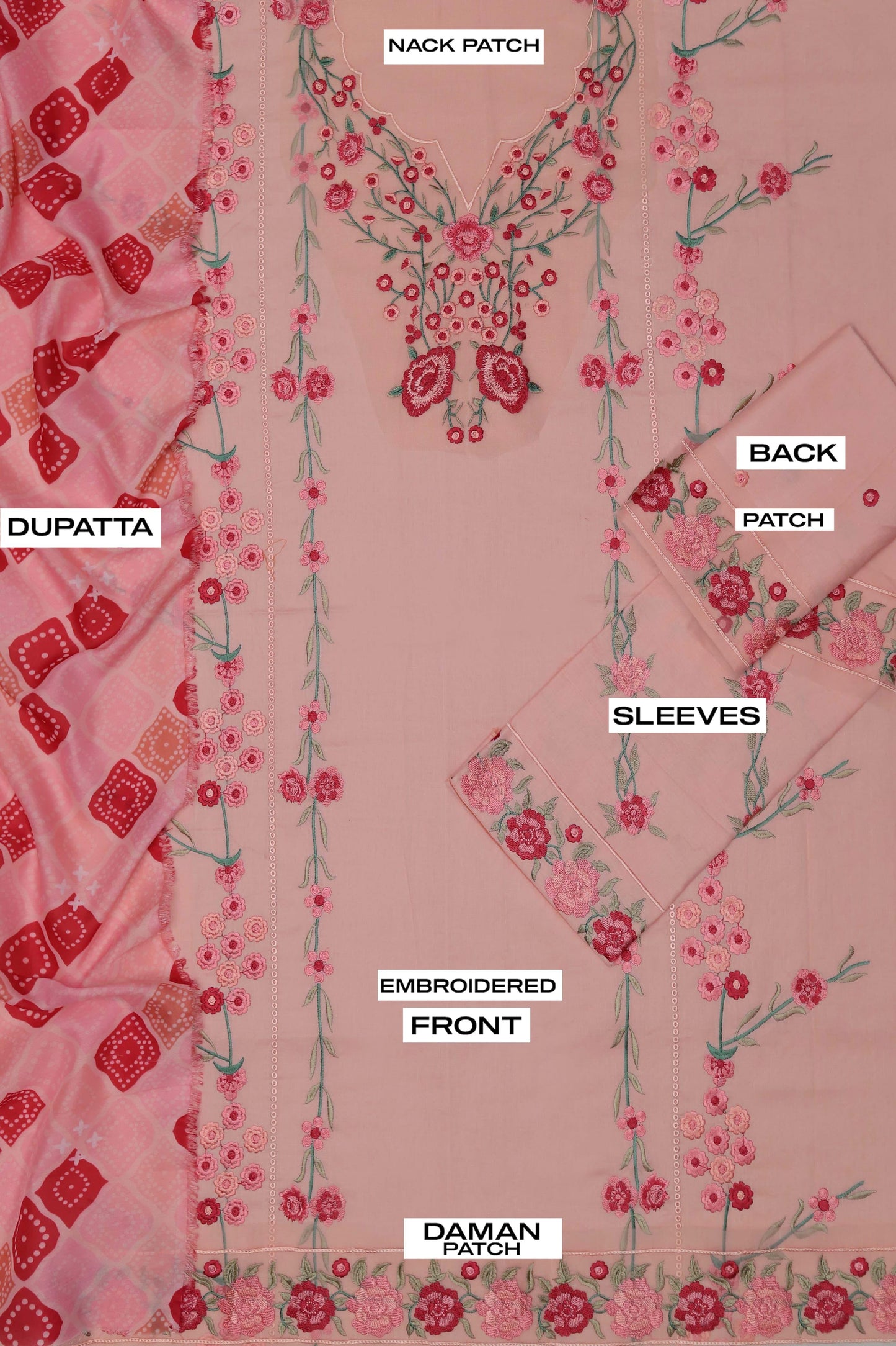 ZAIB HEAVY EMBROIDERED LAWN D-2