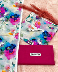 Digital Print Lawn 2pc D-43