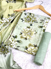 Linen Printed 3pc D-08