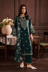 BATIK LAWN LUXURY UNSTITCHED EMB 3PC
