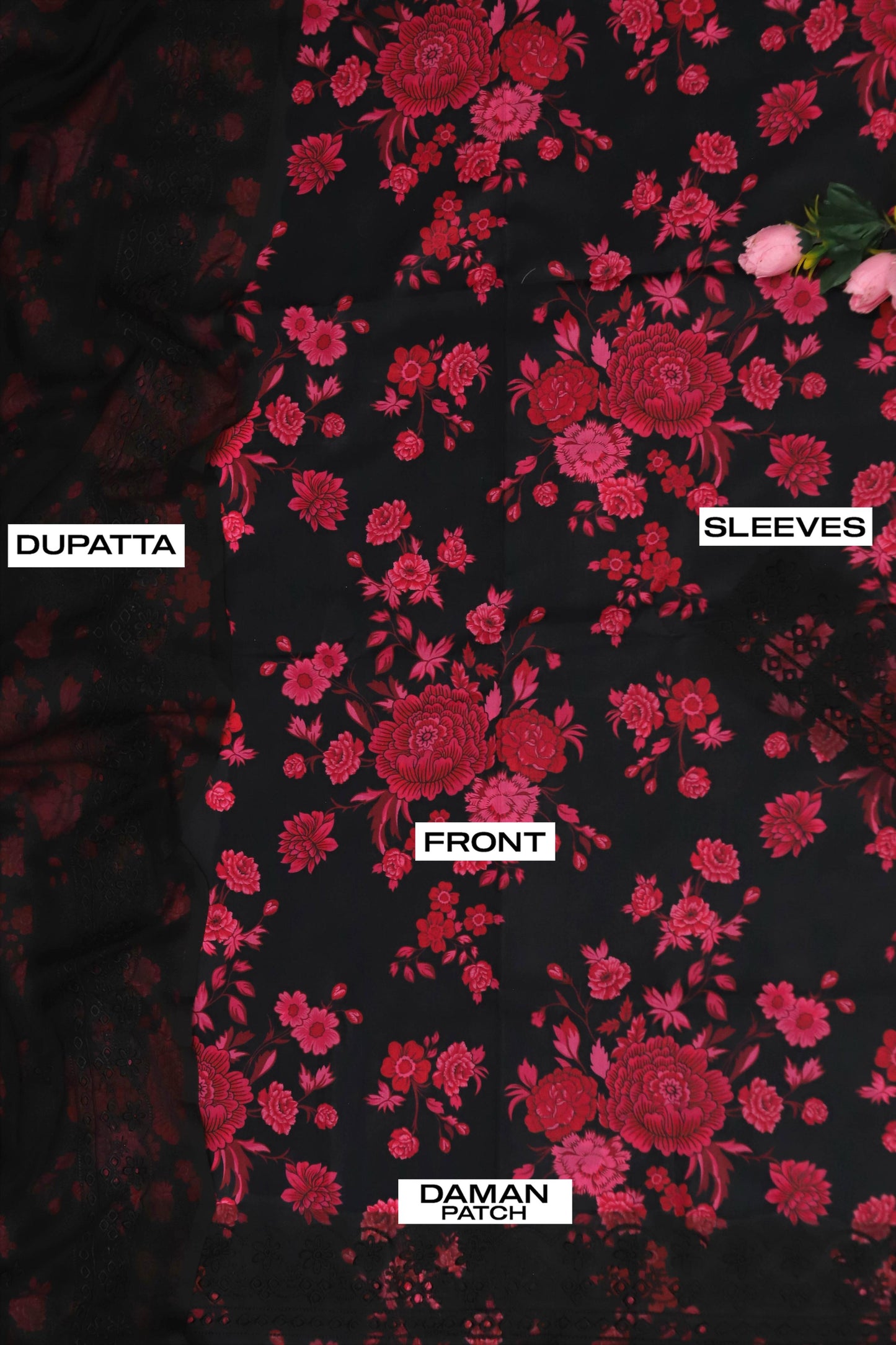 BAROQUE Luxury Lawn With Heavy Embroidery D-5
