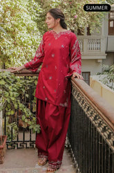 URGE- SUMMER 2PC LAWN EMBROIDERED