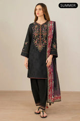 Jazmin - Summer 3PC Lawn Embroidered Suit