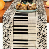 Musical Note Table Runner