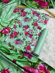 Linen Printed 3pc D-23