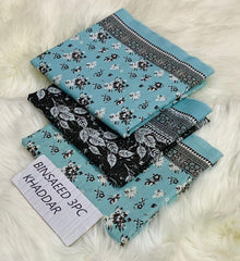 Bin-Saeed Khaddar All Over 3pc D-05