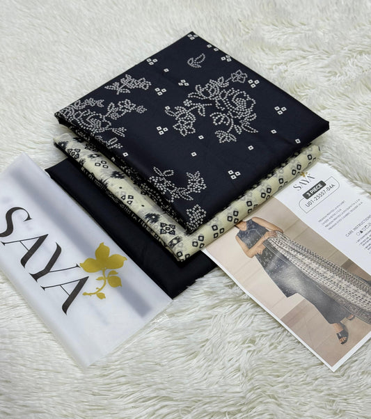 Saya Lawn 3pc D-02