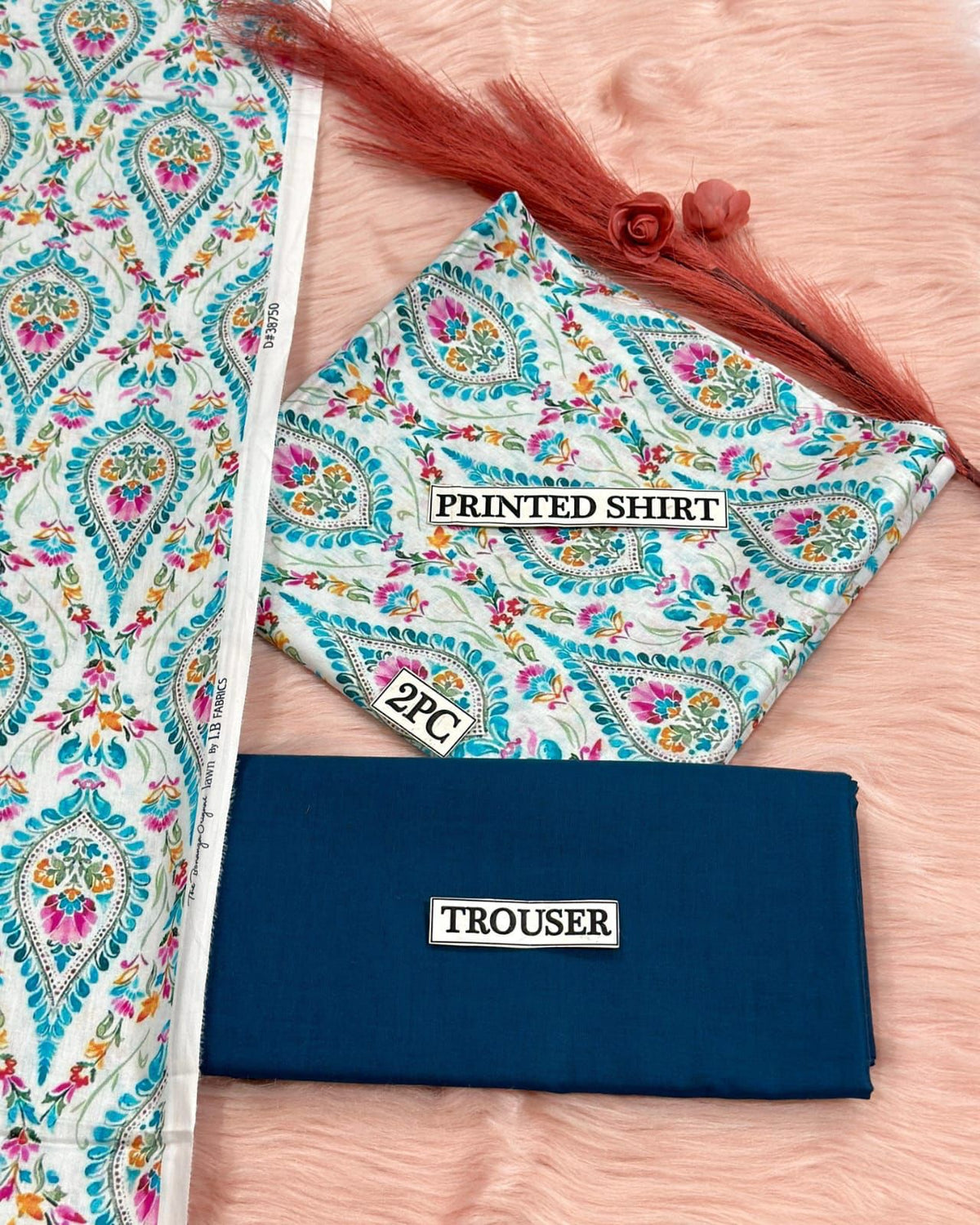 Digital Print Lawn 2pc D-89