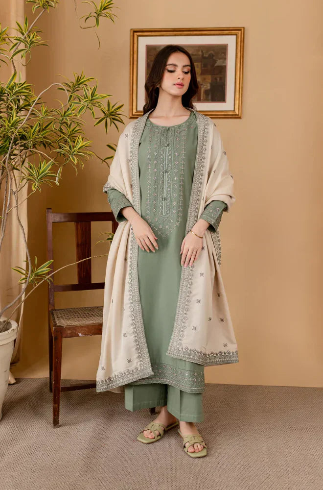 BATIK - Summer 3PC Lawn Embroidered Suit