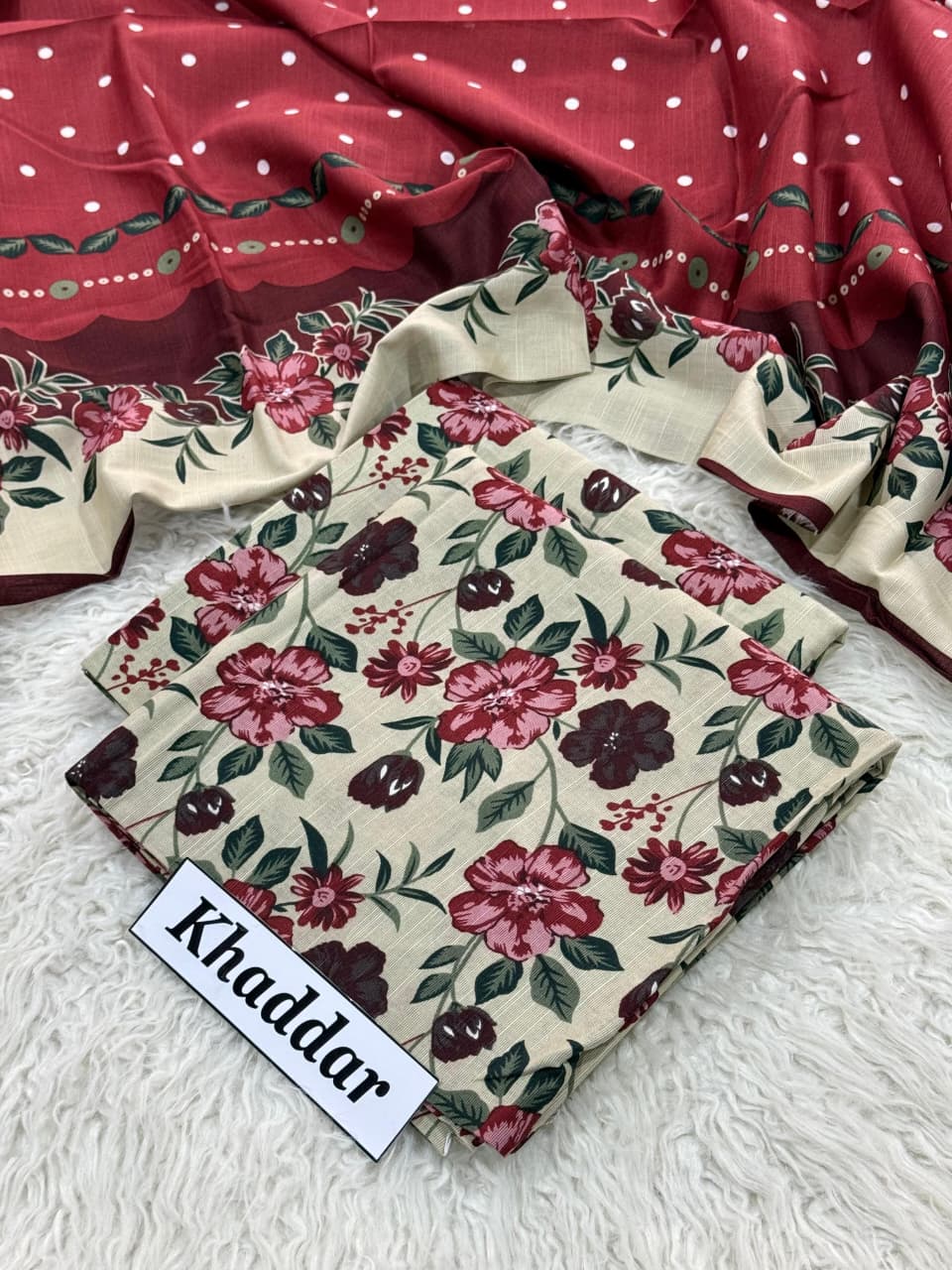 Khaddar all Over 3pc D-08