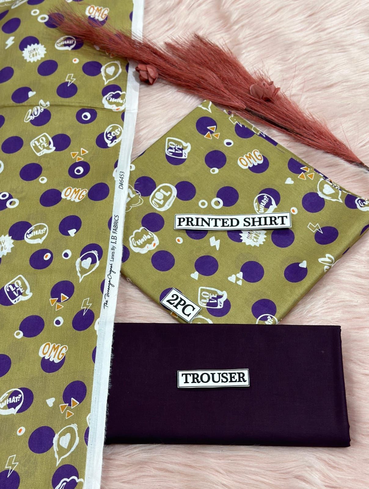 Digital Print Lawn 2pc D-03