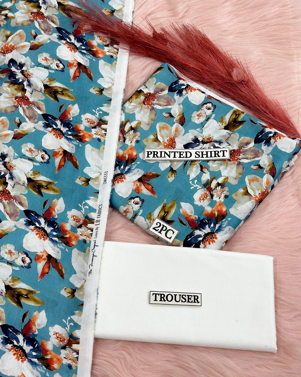 Digital Print Lawn 2pc D-04