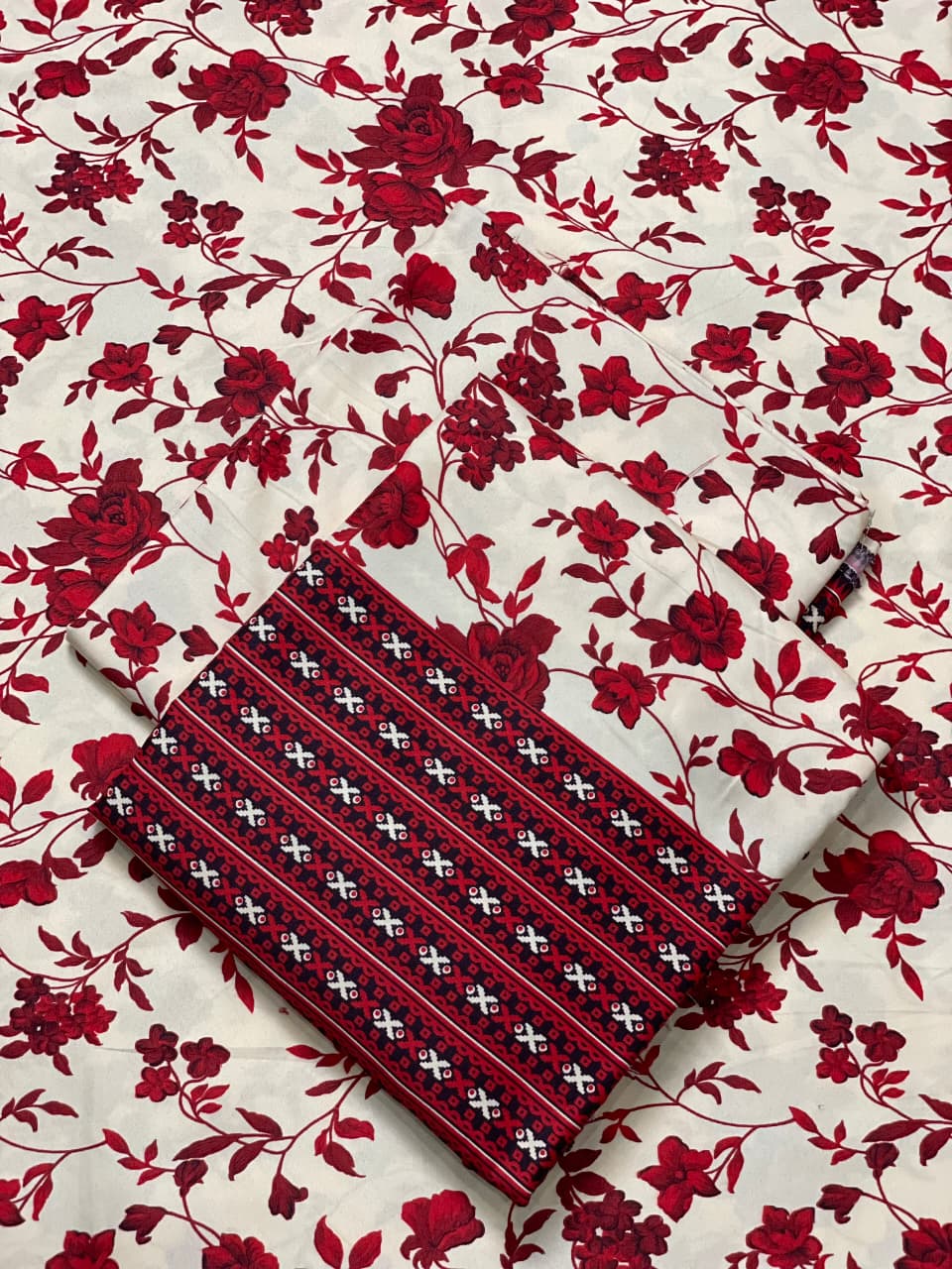 Winter Cotton All Over 2pc D-328