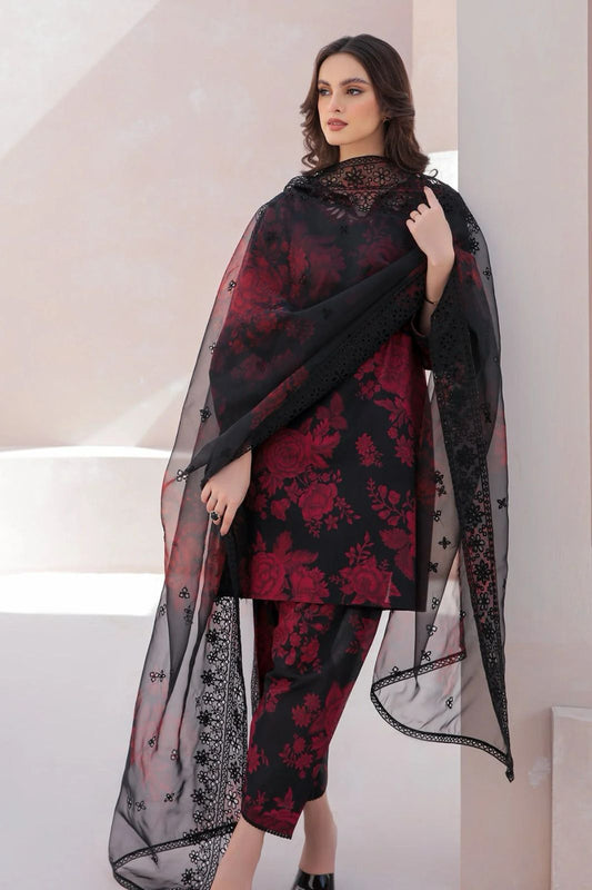 BAROQUE Luxury Lawn With Heavy Embroidery D-5