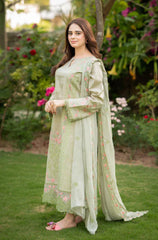 Summer 3PC Lawn Embroidered Suit