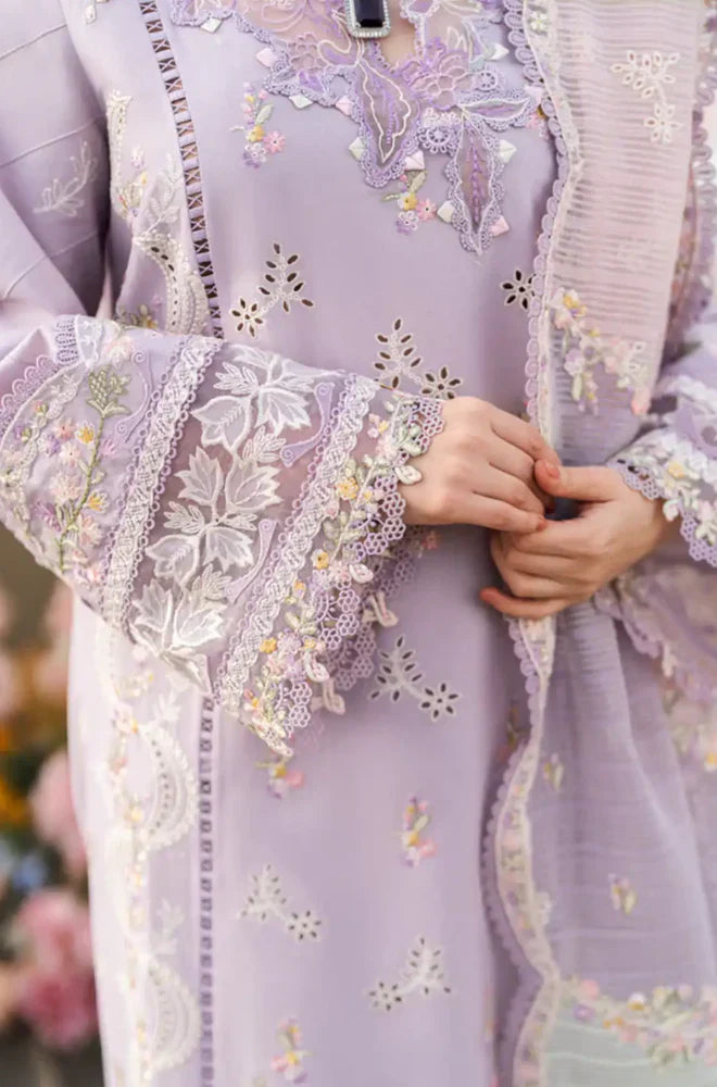 Qalamkar - Summer 3PC Lawn Emb Suit -