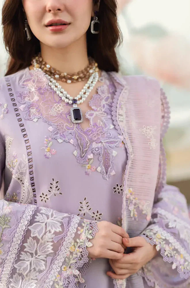 Qalamkar - Summer 3PC Lawn Emb Suit -