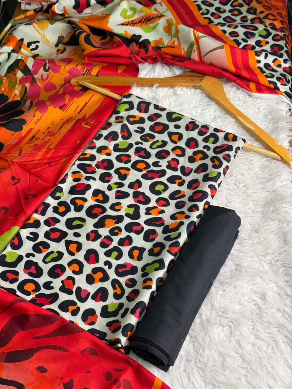 Linen Printed 3pc D-21