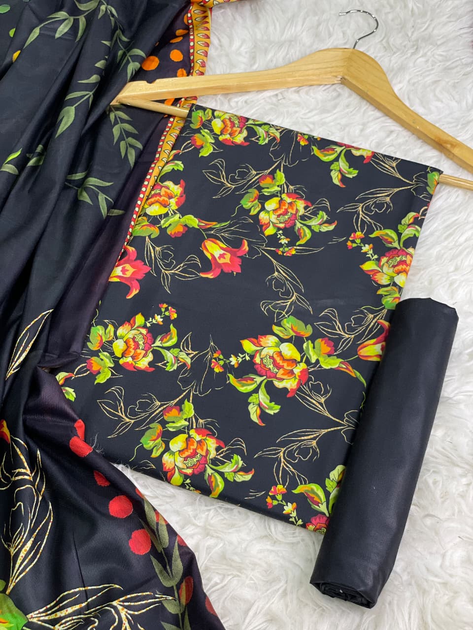 Linen Printed 3pc D-06