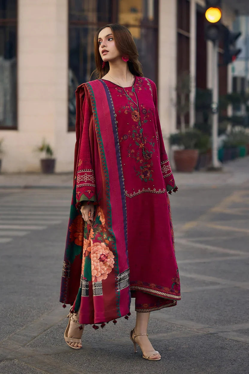 CHARIZMA LAWN LUXURY UNSTITCHED EMB 3PC