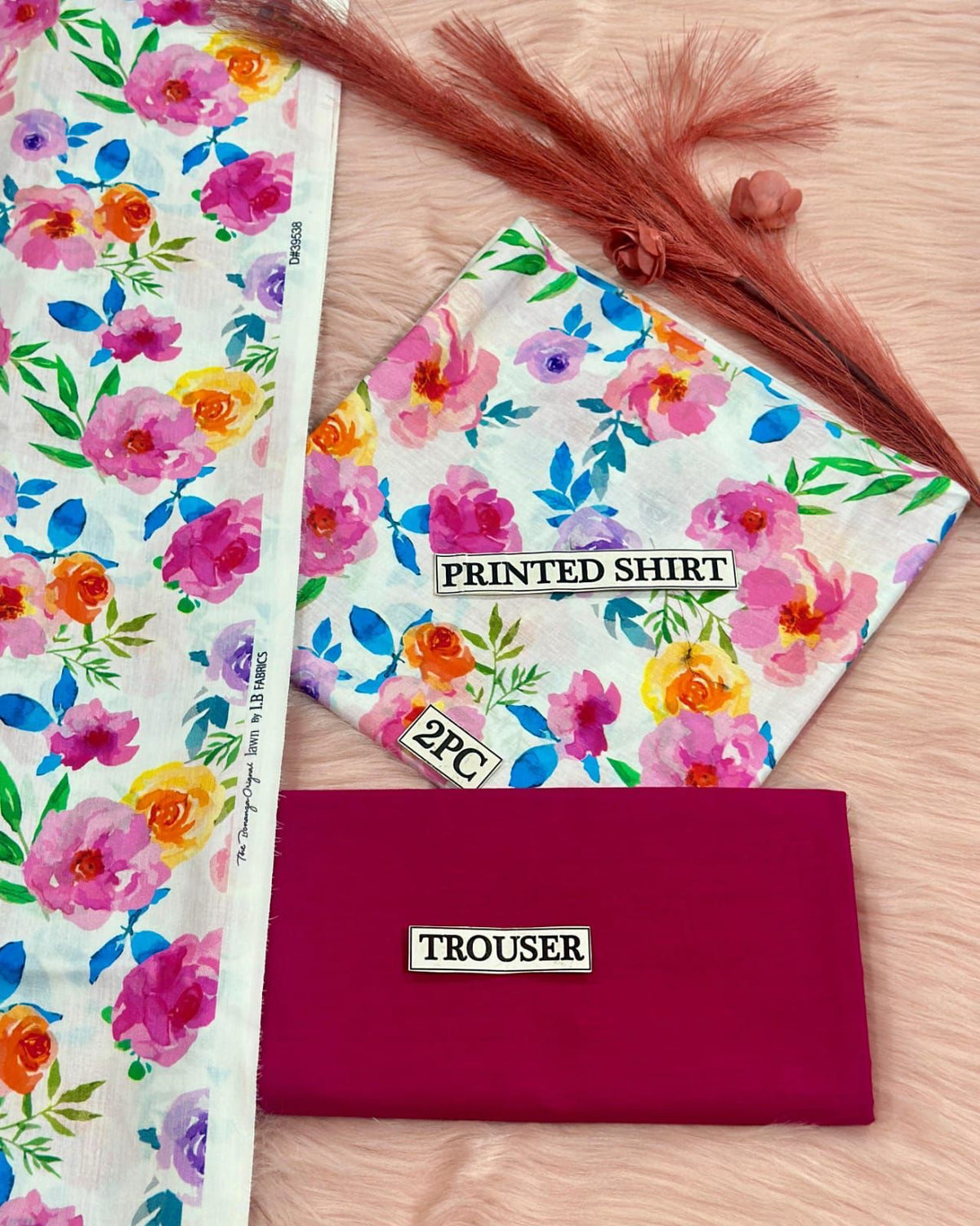 Digital Print Lawn 2pc D-36