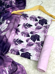 Linen Printed 3pc D-09