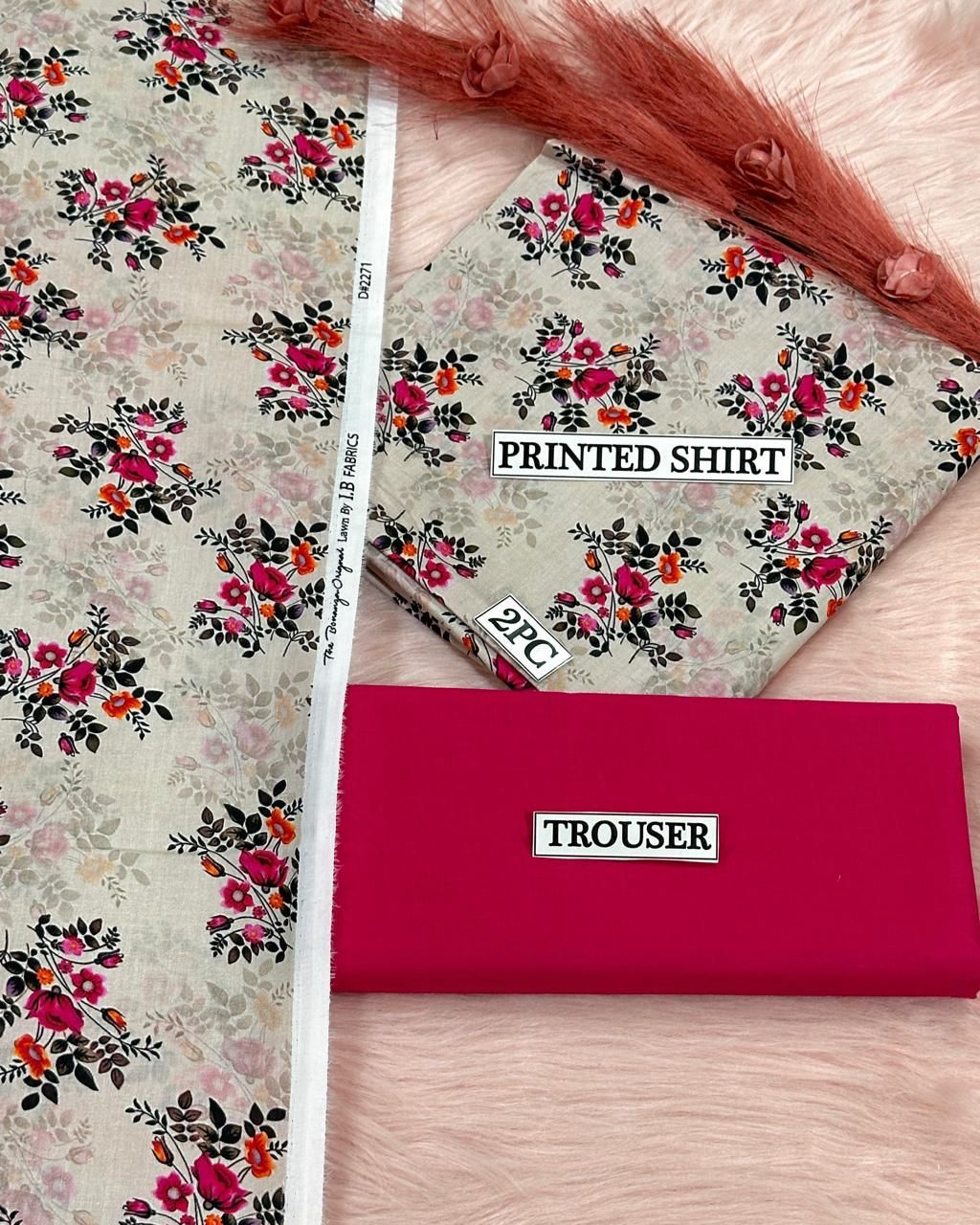 Digital Print Lawn 2pc D-81