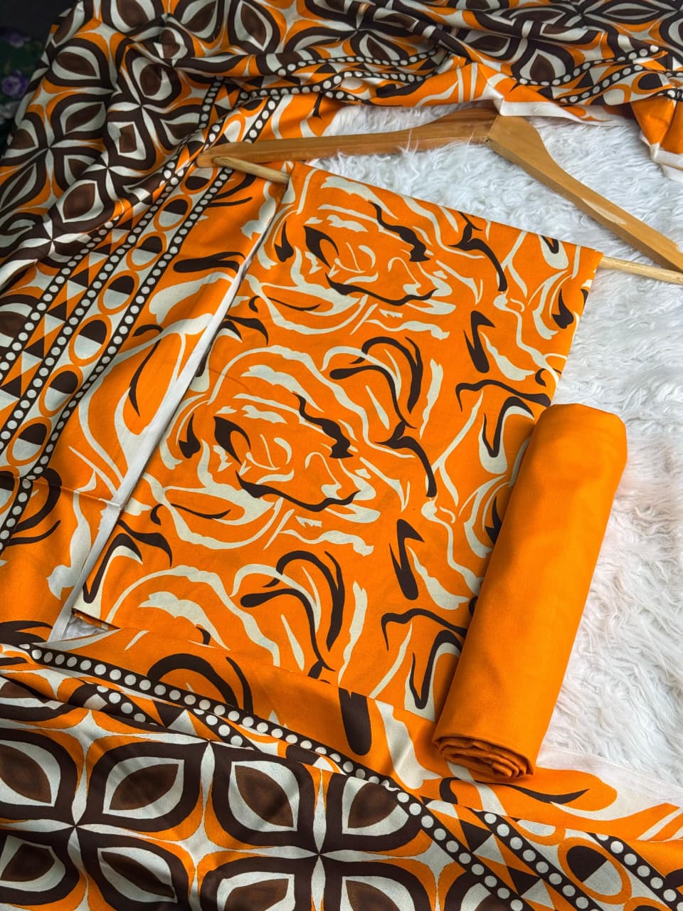 Linen Printed 3pc D-27