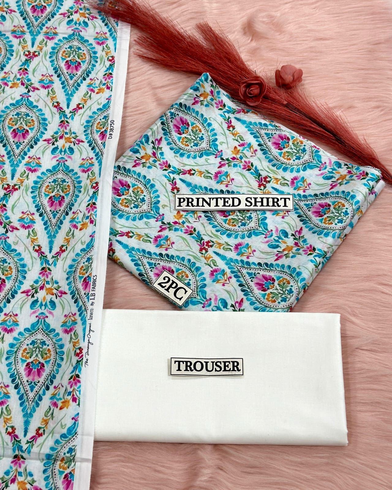 Digital Print Lawn 2pc D-100