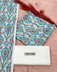 Digital Print Lawn 2pc D-100