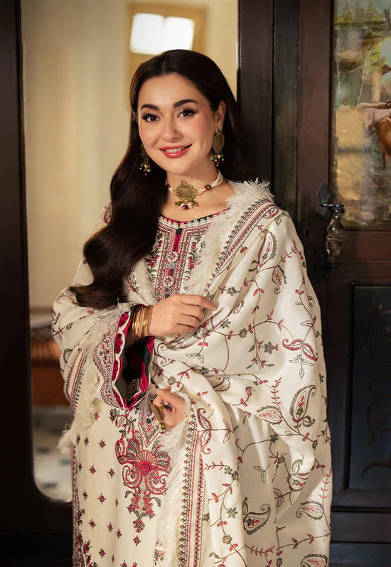 ASIM JOFA DHANAK UNSTITCHED EMB 3PC