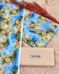 Digital Print Lawn 2pc D-02