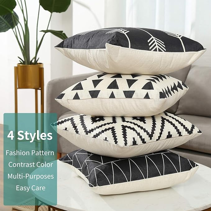 Zova Cushion Covers Pack Of 4