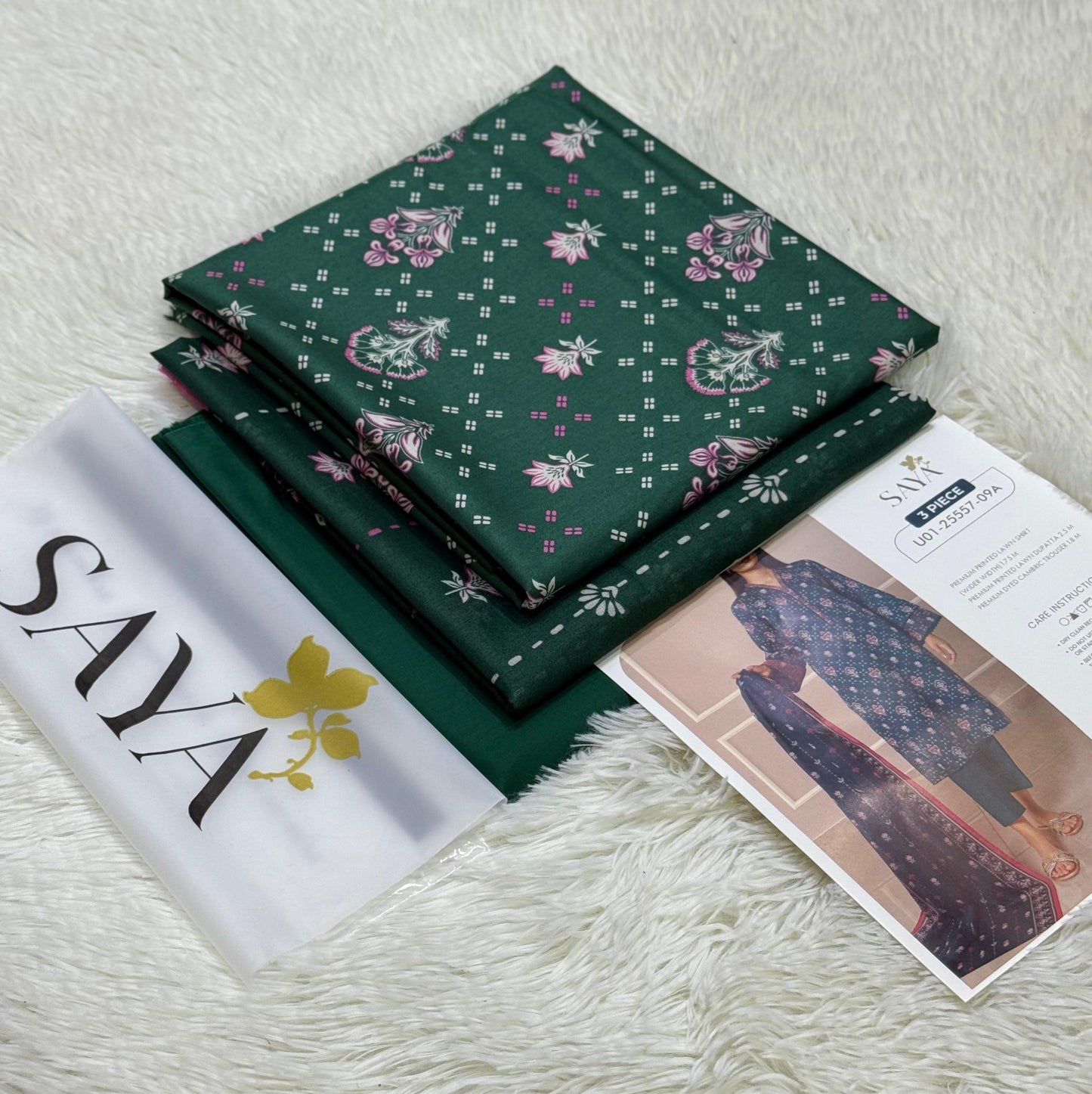 Saya Lawn 3pc D-01