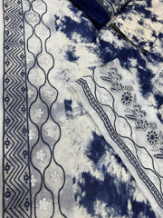 Luxury Lawn Embroided Unstitched 3pc D-09