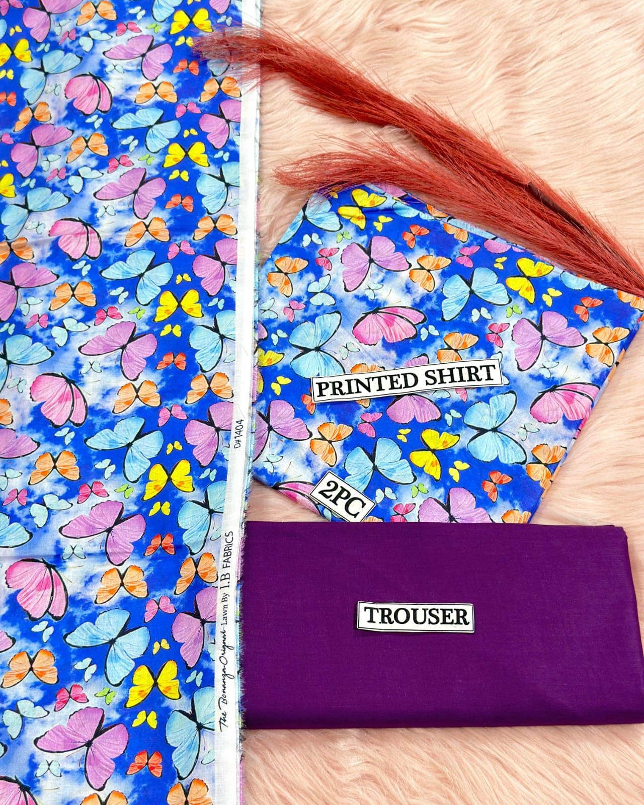 Digital Print Lawn 2pc D-58