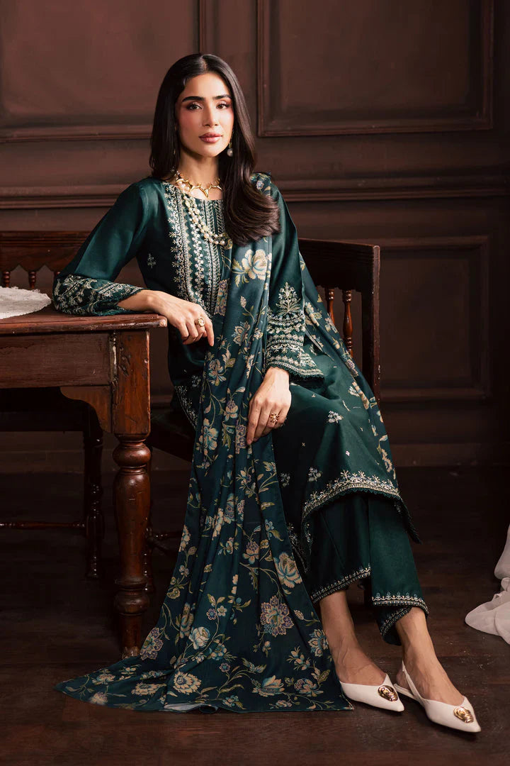 BATIK LAWN LUXURY UNSTITCHED EMB 3PC