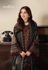 ASIM JOFA LAWN UNSTITCHED EMB 3PC