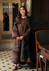 ASIM JOFA DHANAK UNSTITCHED EMB 3PC