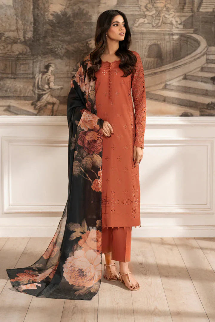 IZNIK LAWN PREMIUM UNSTITCHED EMB 3PC
