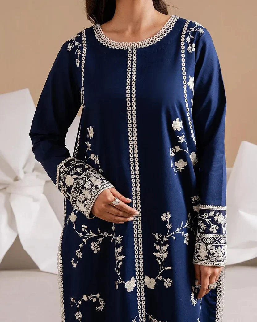 MARYAM MARIA LAWN LUXURY UNSTITCHED EMB 3PC