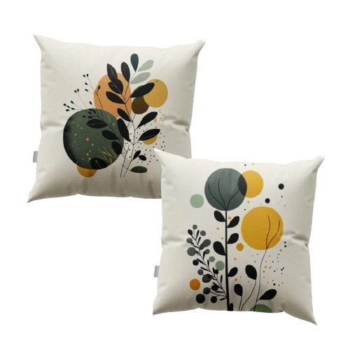 Modern Boho Green Shadow Pack Of 2