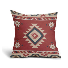Red Southwest Pillow Covers Pack of 2