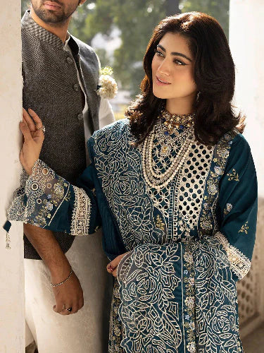 MAHNUR | SELENE | UNSTITCHED LAWN 3PC